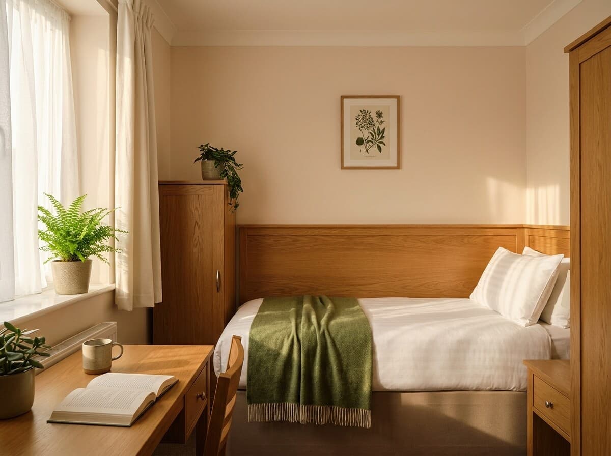 Einzelzimmer Superior im Garten Hotel Bonn-Beuel