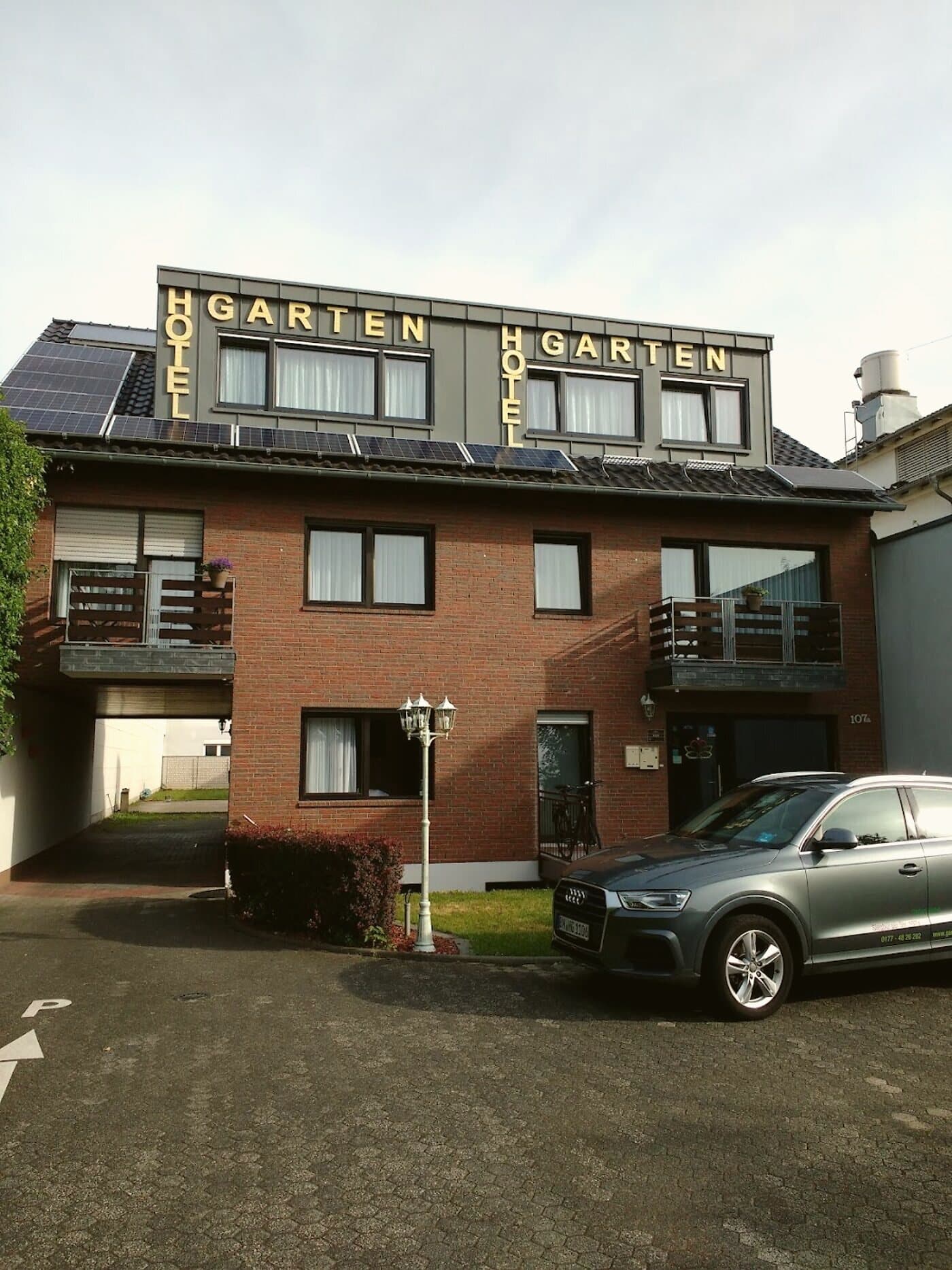 Das Garten Hotel in der Siegburger Strasse
